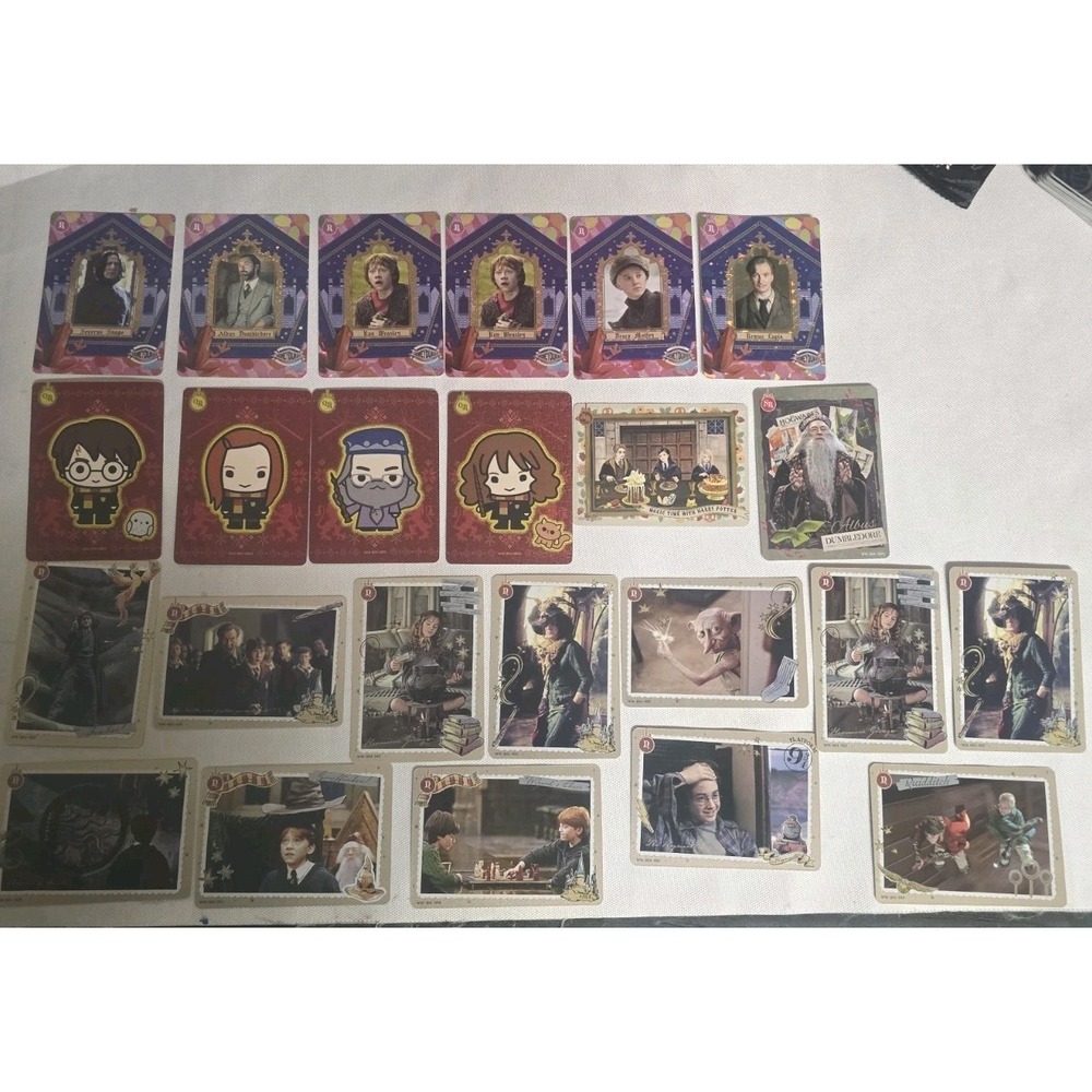 KAYOU Harry Potter Wizards Collection Card Random Pulls Lot Of 24 Cards